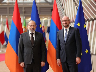 Շառլ Միշելն ու Փաշինյանը քննարկել են Հրվ․ Կովկասի կայուն, խաղաղ և բարգավաճ ապագան առաջ մղելուն առնչվող հարցեր
