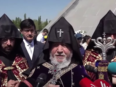 Католикос Всех армян: Мы вознесли наши молитвы за безопасность и благополучие нашего народа