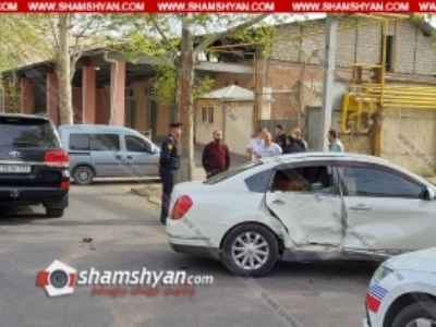 Երևանում վթարվել է Ջալալ Հարությունյանի Toyota Land Cruiser մեքենան