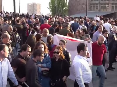 Information rally of Resistance movement starts from Komitas avenue