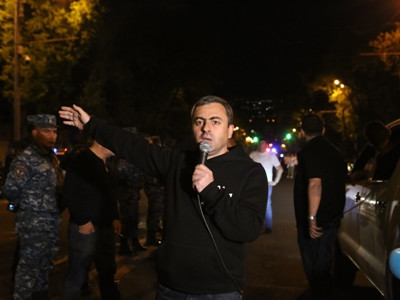 Opposition information rally ends in Yerevan