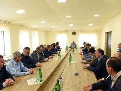 Արայիկ Հարությունյանը հանդիպում է ունեցել Արցախի դատական համակարգի պատասխանատուների հետ