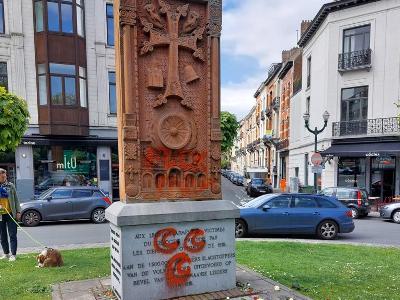 MEP calls on Belgium authorities to investigate desecration of Armenian cross-stone in Brussels