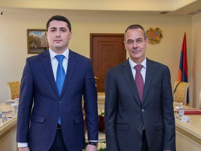 ՔԿ նախագահն ընդունել է Հայաստանում Կարմիր խաչի միջազգային կոմիտեի պատվիրակության ղեկավարին