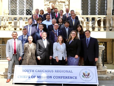 US Ambassadors to Azerbaijan, Georgia and Armenia meet in Baku
