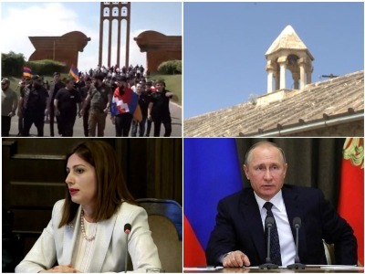 NEWS.am digest: Azerbaijan desecrates Armenia churches in Artsakh, Putin threats response in Ukraine