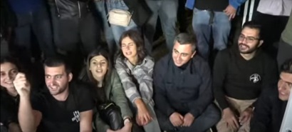 Opposition continues to keep France Square in downtown Yerevan closed