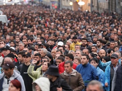 Resistance Movement holding marches in Yerevan in 4 directions