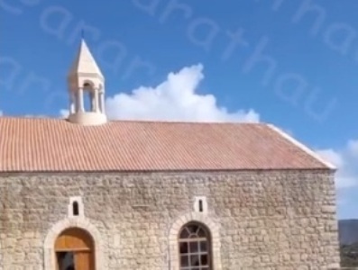 Azerbaijanis desecrate Armenian church in occupied Togh village of Artsakh (VIDEO)