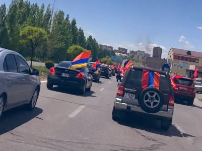 Representatives of Resistance Movement hold rallies in Yerevan