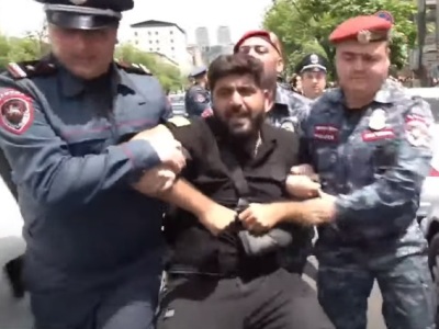 Police arrest members of Youth Voice initiative for their sit-in