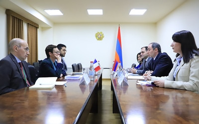 ԲՏԱ նախարարը եւ Ֆրանսիայի դեսպանը քննարկել են բարձր տեխնոլոգիական արդյունաբերության ոլորտի զարգացմանն առնչվող հարցեր