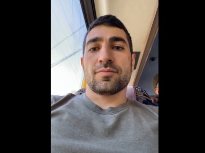 Armenia's ex-President Robert Kocharyan's son live on Facebook