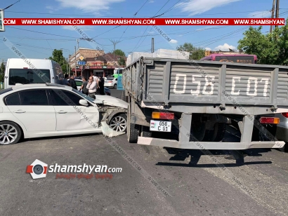 Երևանում բախվել են BMW-ն, Honda-ն, Nissan-ը, Ford Transit-ն ու ЗИЛ-ը. վիրավոր երեխաները տեղափոխվել են հիվանդանոց
