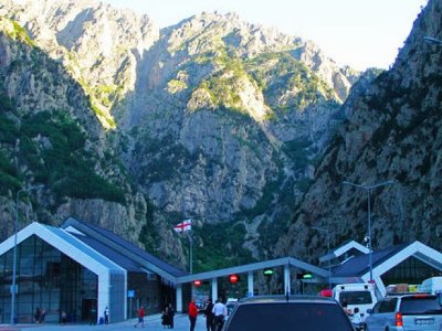 Russia opens land border with Georgia