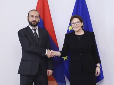 Արարատ Միրզոյանի հանդիպումները Եվրոպական խորհրդարանում