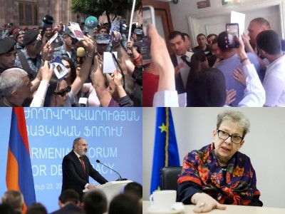 NEWS.am digest: Lithuanian President’s visit marred by anti-government protests in Armenia