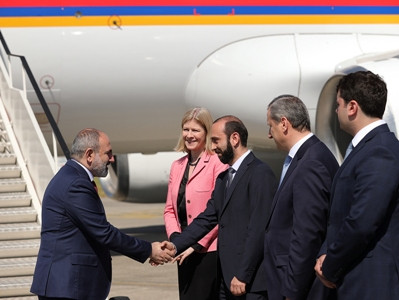 Nikol Pashinyan leaves for Brussels on working visit
