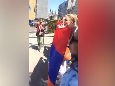 Nikol Pashinyan 'warmly' greeted in Brussels as people chanted: "Nikol is a traitor"