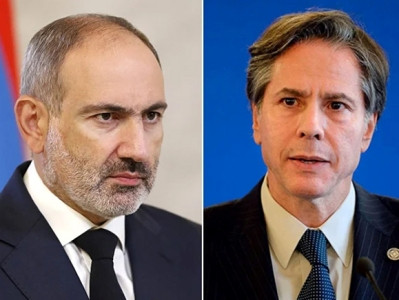 Pashinyan has phone talks with Blinken