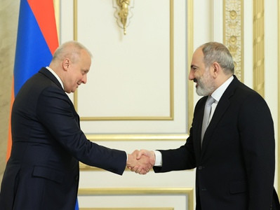 Pashinyan to Kopyrkin: The format of the OSCE Minsk Group co-chairmanship is important in Karabakh conflict settlement