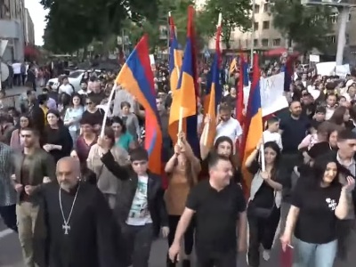 Procession kicks off in Stepanakert