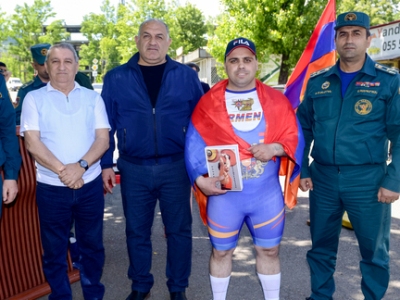 Վանաձորցի հրշեջ-փրկարարը «Գինեսի» ռեկորդ է սահմանել