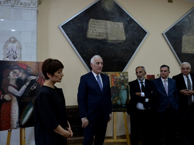 Վահագն Խաչատուրյանը Թբիլիսում հանդիպել է մի խումբ հայ հասարական և մշակութային գործիչների հետ