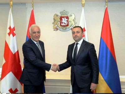 Armenia President and Georgia PM discuss global and regional security issues