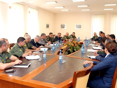 Պապիկյանը հույն գործընկերոջը ներկայացրել է Արցախում պատերազմից հետո ստեղծված անվտանգային իրավիճակը և սպառնալիքները