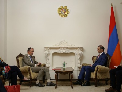 Armenia Security Council chief, EU Special Representative discuss normalization of relations with Azerbaijan