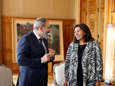Armenia PM's office does not comment on why Paris mayor's meeting with Pashinyan was canceled