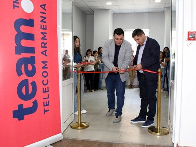 Վանաձորում բացվեց Team Telecom Armenia-ի զանգերի կենտրոնը (ֆոտո)