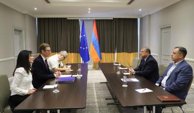 Գագիկ Ջհանգիրյանը հանդիպել է ԵԽ ներկայացուցիչների հետ