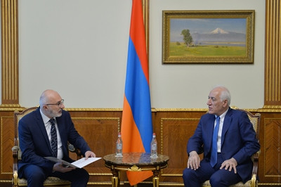 Վահագն Խաչատուրյանը հանդիպում է ունեցել «Հայաստան» համահայկական հիմնադրամի տնօրեն Հայկակ Արշամյանի հետ