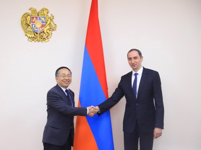 ԲՏԱ նախարարն ու Չինաստանի դեսպանը քննարկել են տիեզերական արդյունաբերության խթանման հեռանկարները