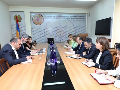 Նարեկ Մկրտչյանն ընդունել է ՀՀ-ում Շվեյցարիայի Գործերի ժամանակավոր հավատարմատար Վերներ Թութին