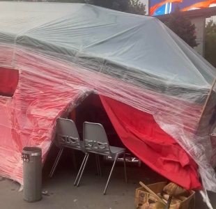Armenia opposition MP: Car drove onto tent where there were people at France Square
