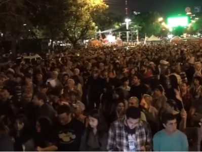 Resistance movement holds procession in Yerevan