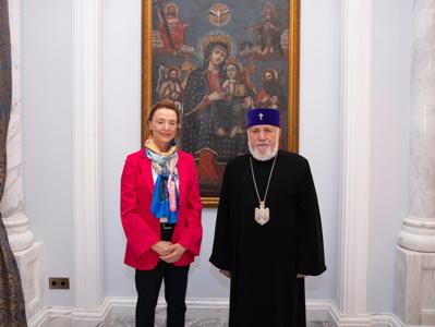 Гарегин II и Пейчинович-Бурич обсудили вопросы пленных и сохранения армянского духовно-культурного наследия