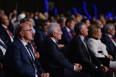 Նախագահ Վահագն Խաչատուրյանը ներկա է գտնվել Սանկտ Պետերբուրգի միջազգային տնտեսական համաժողովի լիագումար նիստին