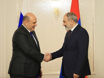 Prime Ministers of Armenia and Russia meet in Minsk