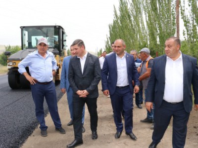 Սանոսյանը ծանոթացել է Նոր Գեղի-Արգել-Արզական-Հրազդան 10 կմ ճանապարհի հիմնանորոգման աշխատանքներին