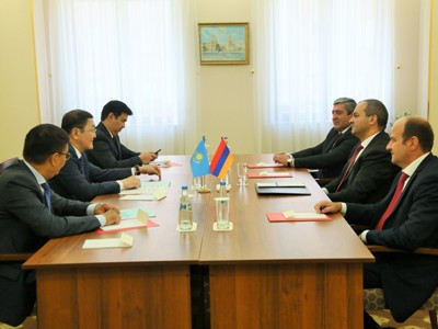 Prosecutors General of Armenia and Kazakhstan discuss possible new directions of relations development