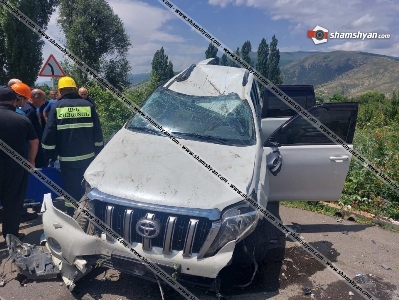 Նորատուսի նախկին գյուղապետը Toyota Land Cruiser-ով վթարի է ենթարկվել, կա վիրավոր