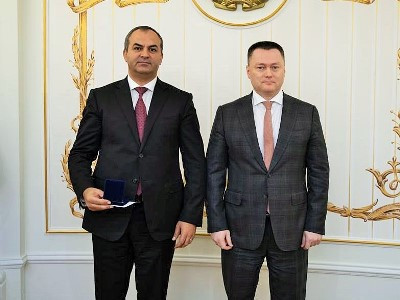 Генпрокурор Армении награжден медалью «Почетный прокурор стран СНГ»