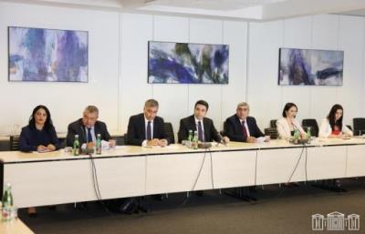 Ալեն Սիմոնյանի գլխավորած պատվիրակությունը հանդիպել է ավստրիացի խորհրդարանականներին