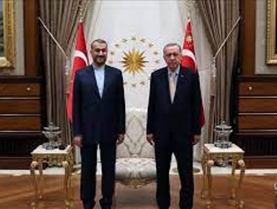 Iran FM meets with Turkey’s Erdogan