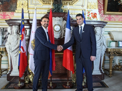 Yerevan, Lyon city halls sign memorandum of understanding on education