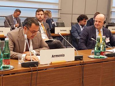 Armenia deputy FM addresses at OSCE Annual Security Review Conference